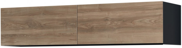 Модульная гостиная Альда, Черный/Дуб Велингтон