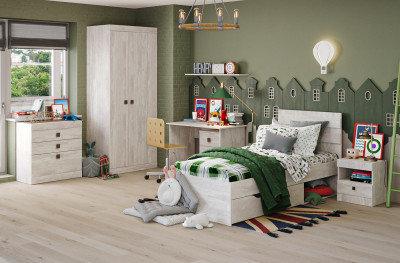 Набор мебели для детской "Лондон" - Ледяное дерево