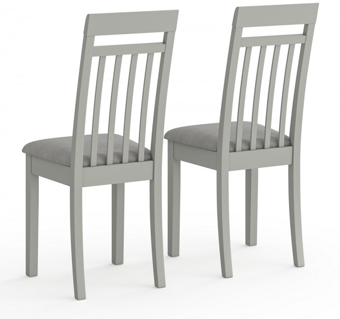 Два стула Мебель--24 Гольф-11 разборных, серый