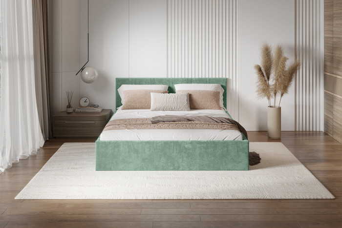 Кровать с подъемным механизмом Ника КР-18 160х200, Эвкалипт