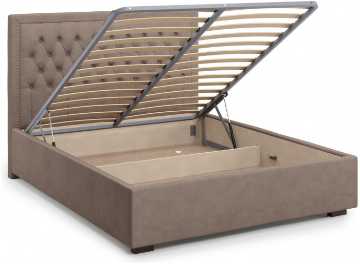 Кровать Orto 160 с подъемным механизмом, Velutto 22