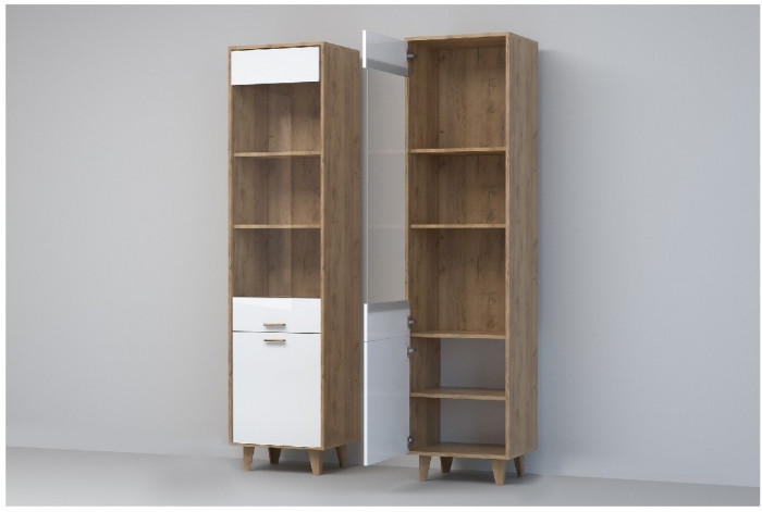 Эго Пенал ПС-1 НГ (Камень Темный/Дуб Крафт Золотой)