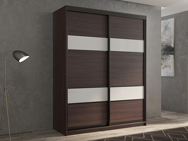 Шкаф-купе Кааппи 8 Венге 160х45х230 см