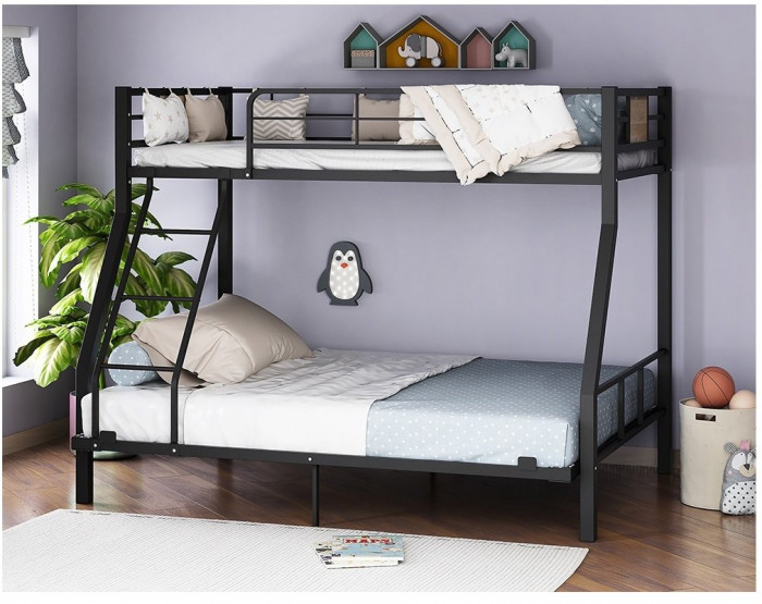 Двухъярусная кровать Гранада-1 140 (Серый)