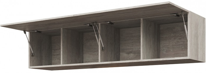 Шкаф навесной 2Д Альда-1, Сосна Касцина