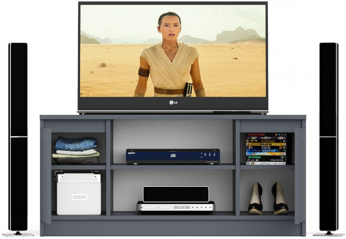 Мори Тумба ТВ МТВ1200.1, графит