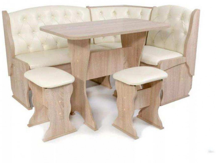 Кухонный набор Орхидея Люкс дуб сонома/крем