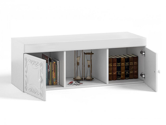 Детская Италия-6 мягкая спинка белое дерево