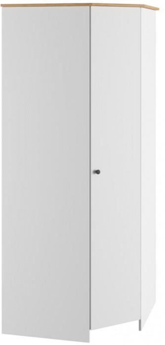 Шкаф угловой Теодора, Белый