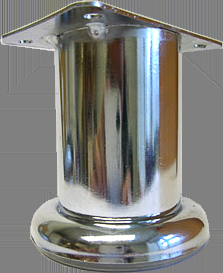 Диван кожаный черный, прямой 2-х местный, для дома, офиса, гостиной, кабинета Честер