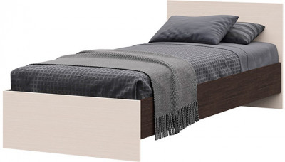 КР 554 Бася ЛДСП кровать 800 венге/белфорт