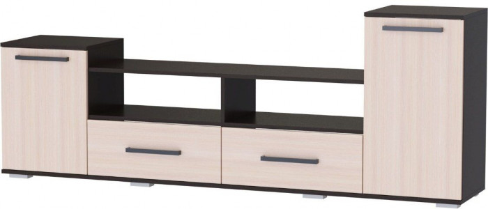 Тумба ТВ Парус-2 венге/дуб молочный