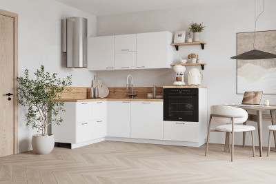 КГ Угловой 1500*2250 (с пм) , Белый софт матовый  Арника РМ