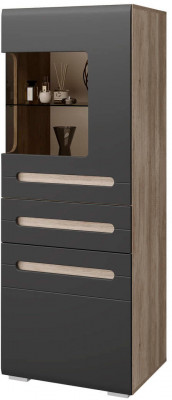 Спальня &quot;Наоми&quot; ШК-24 дуб каньон/графит