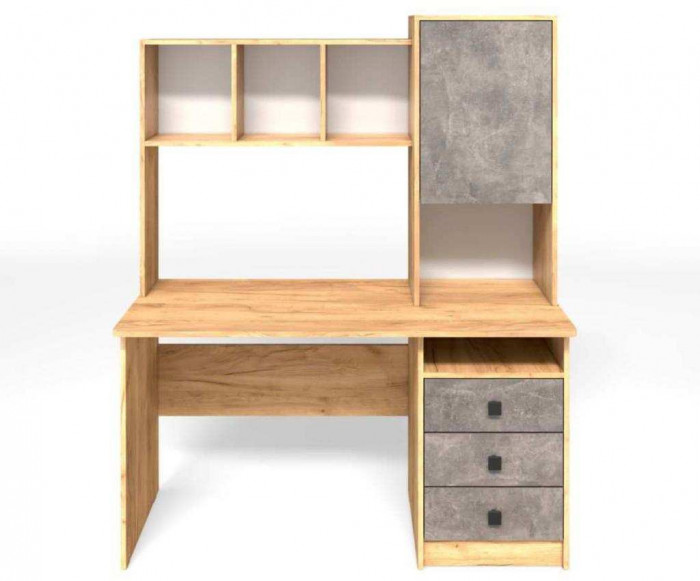 Стол компьютерный СК-9 дуб крафт/ателье