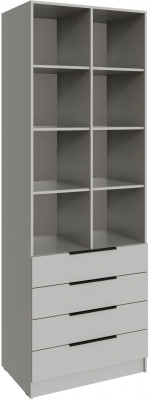 Стеллаж Мадрид (0,8) с 4 ящ., Кашемир