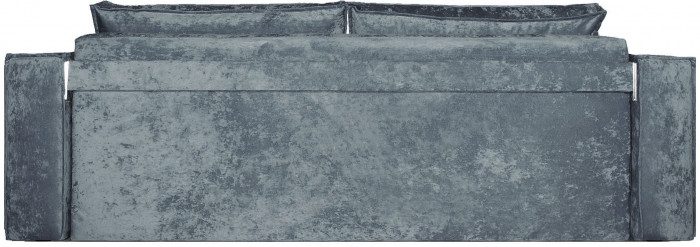 Диван-кровать Лофт Люкс Плюш, еврокнижка, 140х195, серый