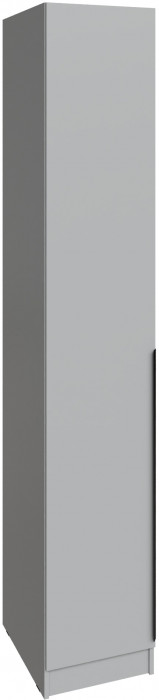 Шкаф-пенал Мадрид (0,4) с 3 ящ. внутри, Камень серый