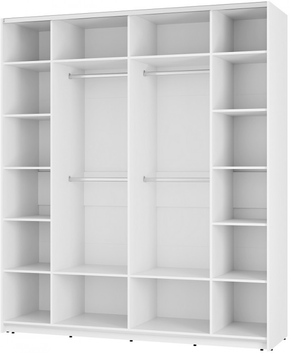 Шкаф-купе ШКК-10 Харви, Белый