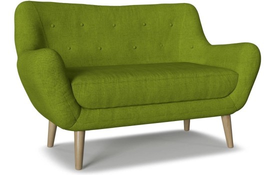 Диван прямой Элефант dream green нераскладной КЛУБФОРС Икеа (IKEA)
