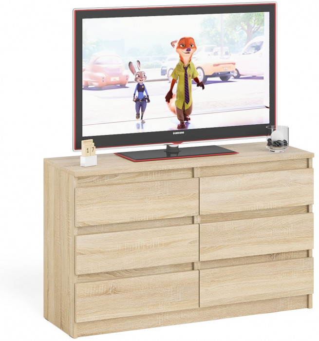 Мори Комод МК1200.6, дуб сонома