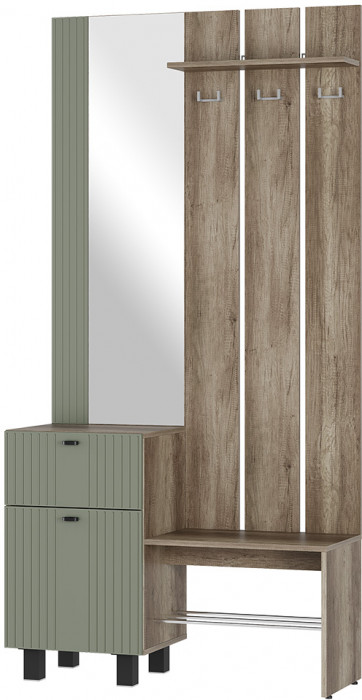 Прихожая Олива ПР-04, Дуб каньон, MF12