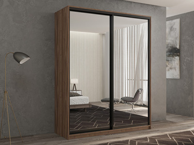 Шкаф-купе Кааппи 1 Орех Тьеполло 160х45х230 см