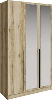 Шкаф Мадрид (1,3) с зеркалом, Дуб делано
