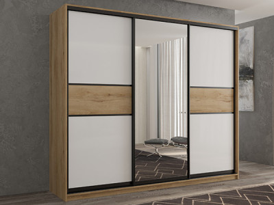 Шкаф-купе Кааппи 10 Эвок Прибрежный 210х60х230 см