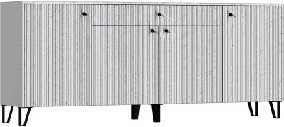 Оливия Комод (Белый, Белый глянец)