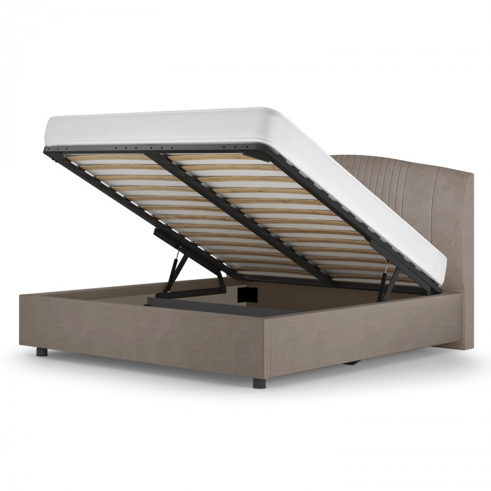 Кровать-12М с подъёмным основанием 1800 корица