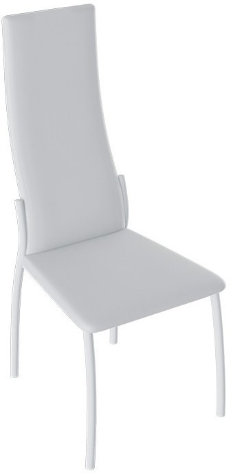 Кредо Стул (Хром, к/з Белый 745а)