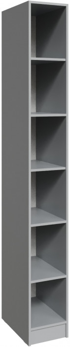 Стеллаж Мадрид (0,3), Камень серый