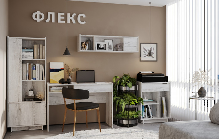 Стол письменный Флекс 15 Дуб Шавиниган