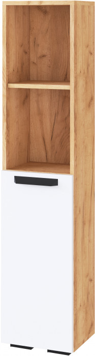 Модульный Офис Квартет-13, композиция 3, Дуб крафт золотой/Белый