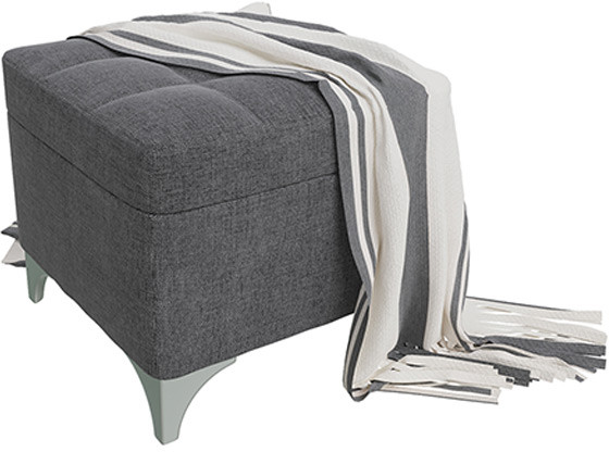 Банкетка 6-5113ТКсерая Жозефина-2