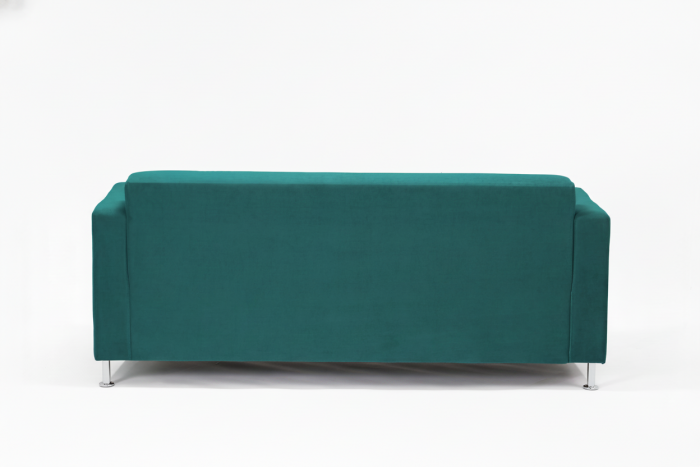Диван прямой Томи, 180 см, велюр, зеленый