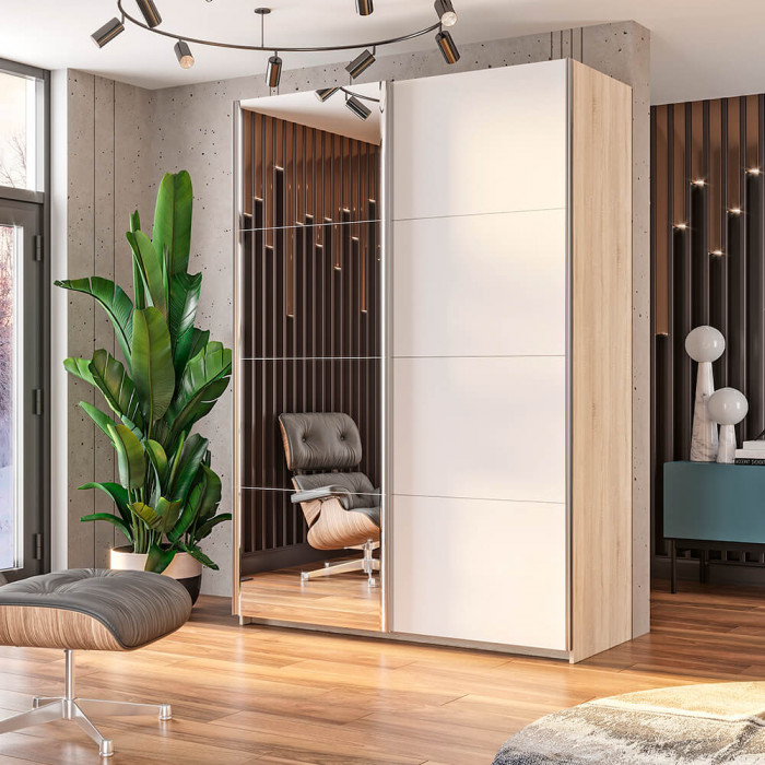 Fortune-2  1800_400/400/400/600 сонома/сонома+белый+з.№1