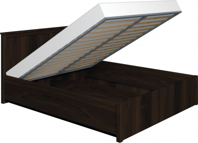 Кровать с подъемным механизмом Sherlock 43.2 140х200, орех