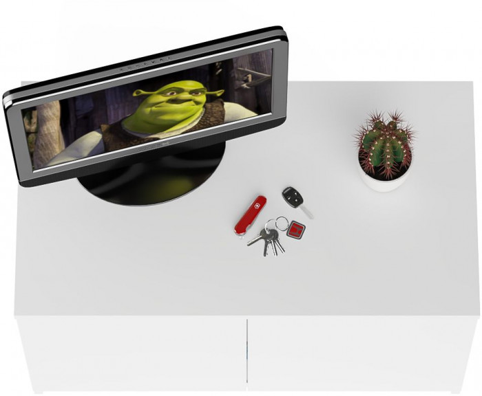 Мори Тумба/антресоль МА900.1, цвет белый, ШхГхВ 90,4х50,4х54,6 см., подходит для шкафа МШ900.1