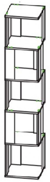 Стеллаж Бодега светлый