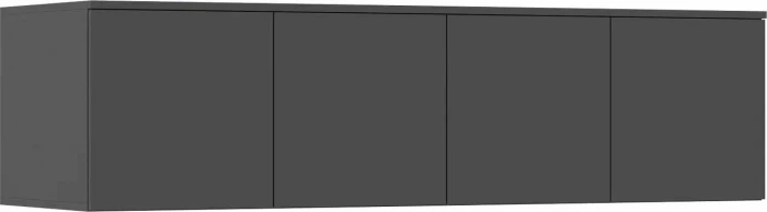 Норд Композиция Шкафов (прямые + угловые), Графит/графит