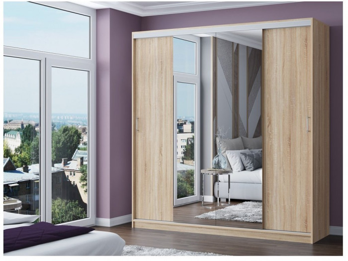 Шкаф-купе Альянс-3 ЛДСП (Венге)