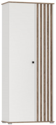 Шкаф для одежды 51.01 Либерти опора h=20мм Белый / Дуб Каньон