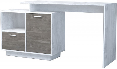 Эго Стол Ст-2 ПД (Камень Темный/Бетон Светлый)