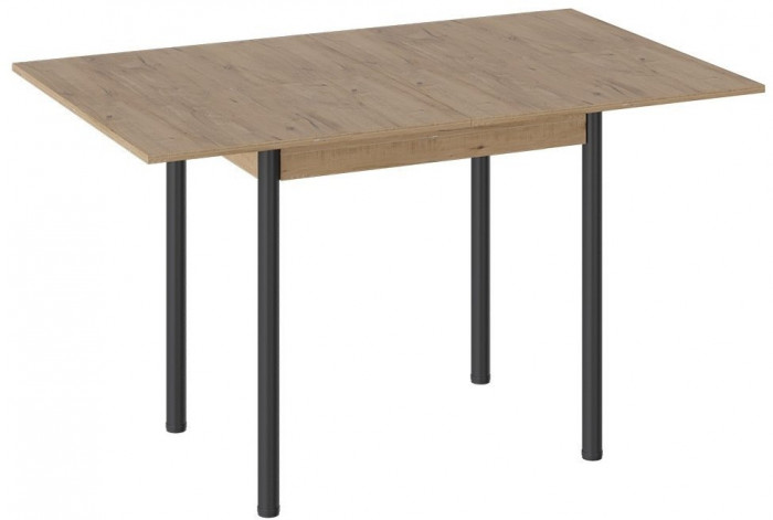 Родос Тип 2 стол с опорой d40 (Белый муар/Белый)