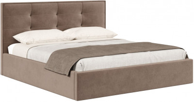 Кровать с подъёмным механизмом 1800 Римини, какао 019