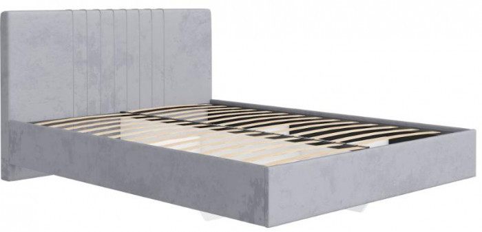 Кровать с латами Соло 160*200, Серый