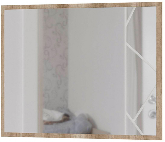 Даллас З-01 Зеркало (0,800х0,600х0,20) дуб каньон