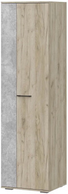 мс для прихожей Бостон ШК-600 дуб крафт серый/бетонный камень